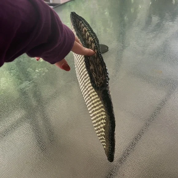 Prada Leather Woven Clutch - Picture 13 of 14